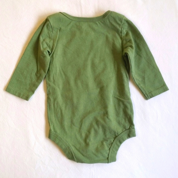 george fairy toadstool graphic long sleeve bodysuit diaper shirt 3-6 months baby - Picture 5 of 5